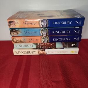 Karen Kingsbury 5 Book Lot Paperback Christian Fiction Mixed Series Used Books